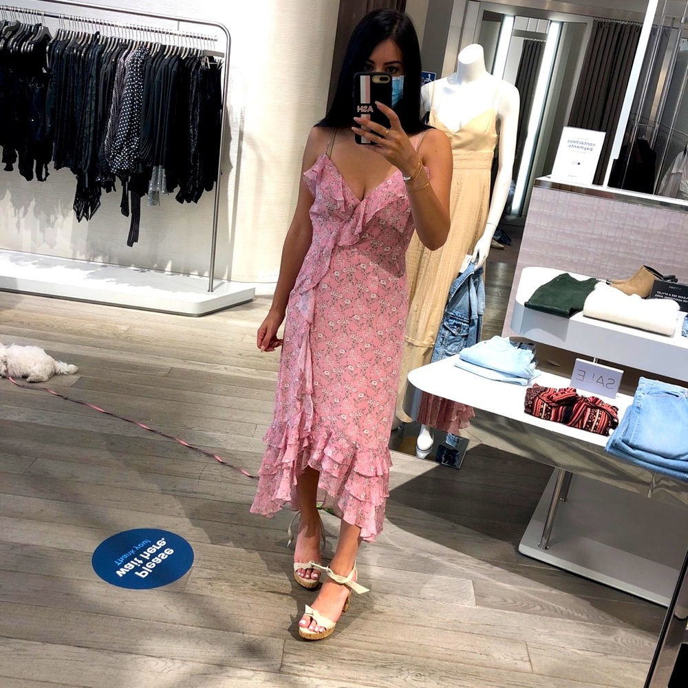 INTERMIX floral dress